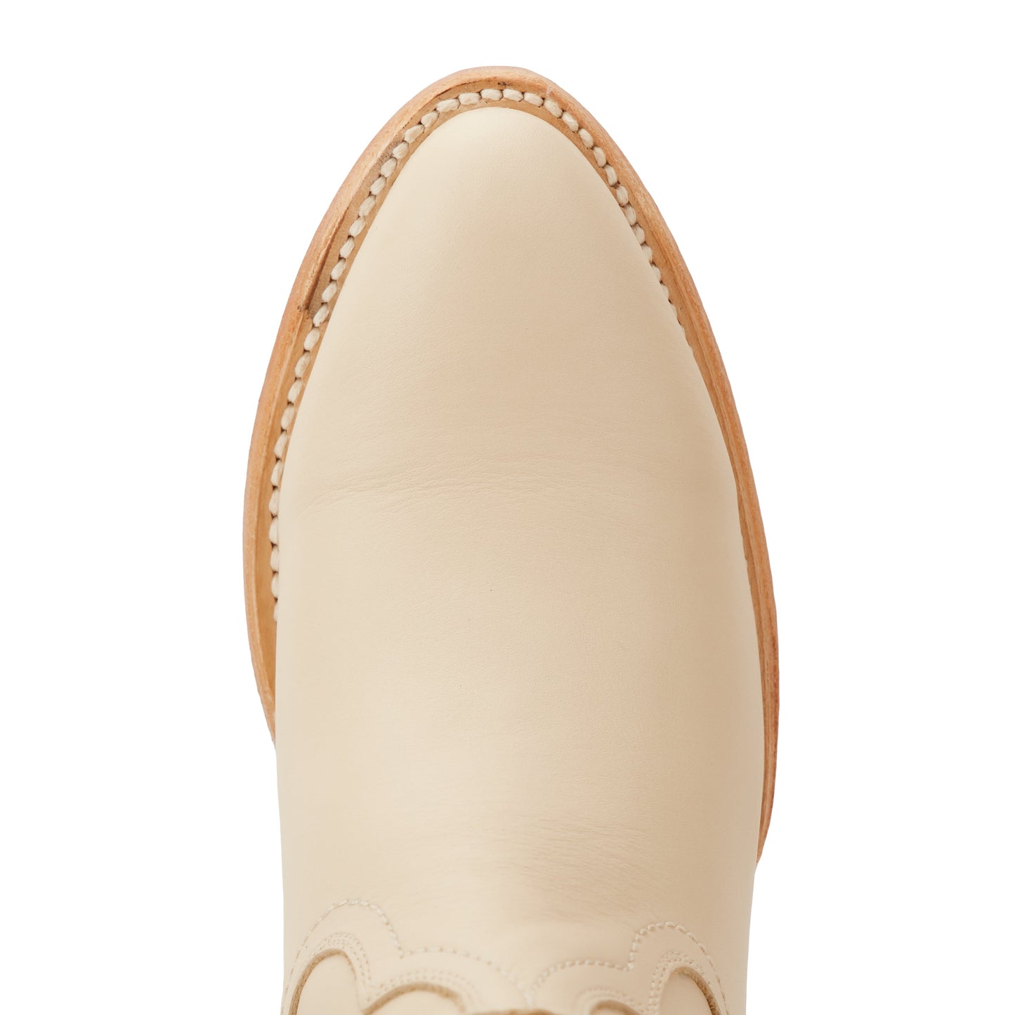 Plain Jane Boot - Pale Ivory