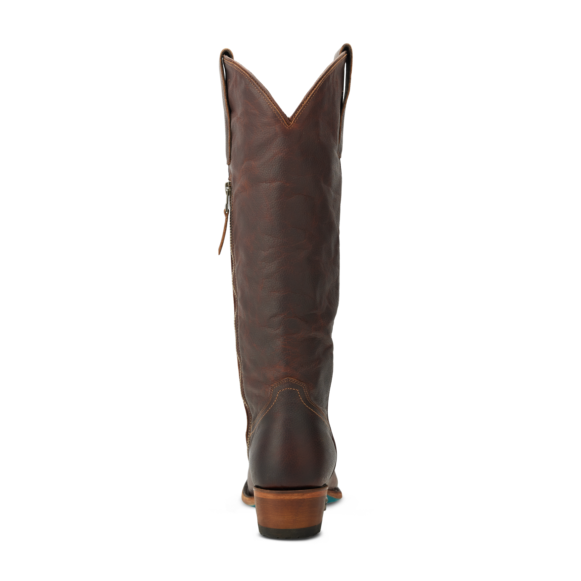 Cognac leather Plain Jane cowboy boot