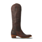 Cognac leather Plain Jane cowboy boot