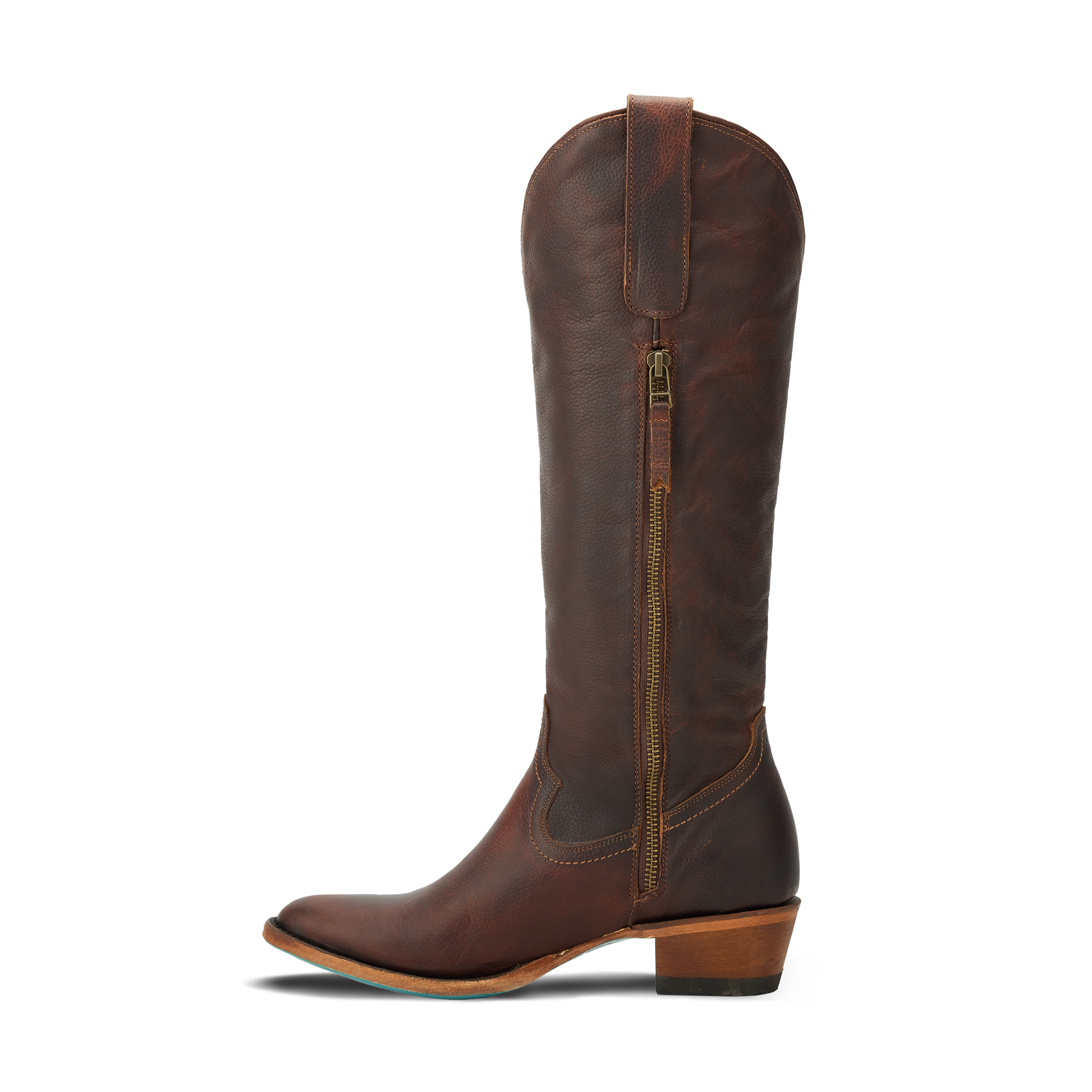 Cognac leather Plain Jane PS5 boot