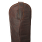Plain Jane Cognac leather boot closeup