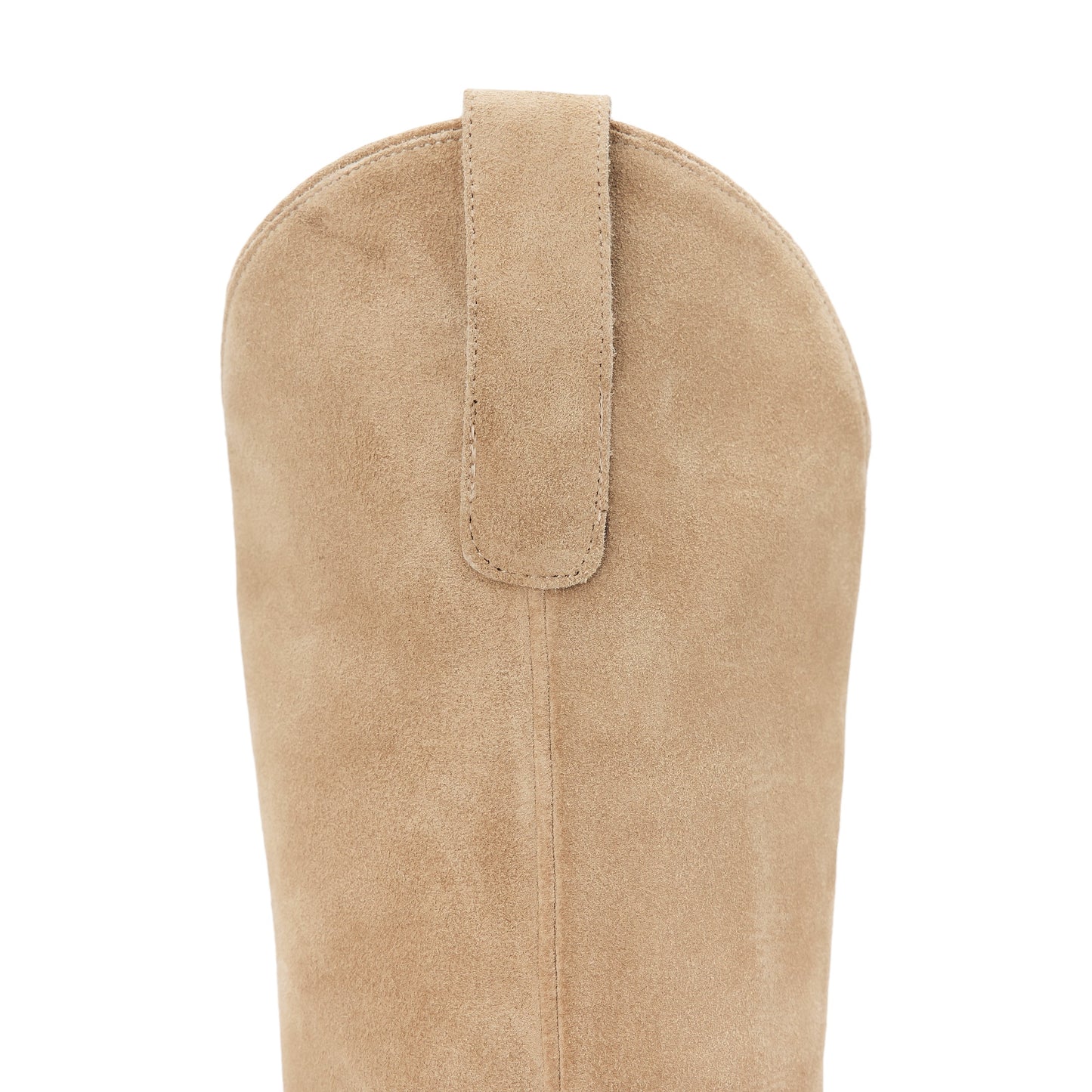 Plain Jane Boot - Latte Suede