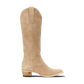 Plain Jane Boot - Latte Suede