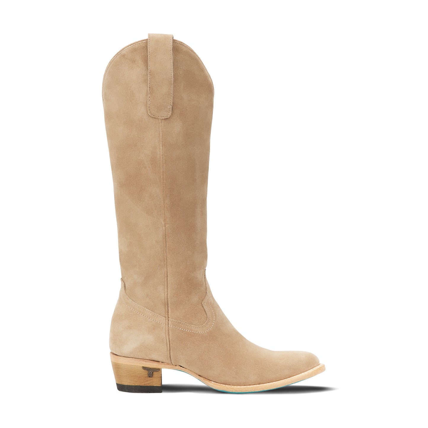 Plain Jane Boot - Latte Suede