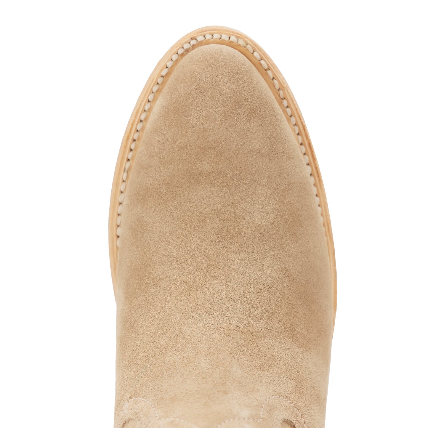 Plain Jane Boot - Latte Suede