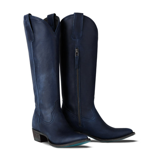 Plain Jane Boot - Midnight Navy