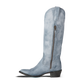 Plain Jane Boot - Washed Denim