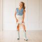 Jolene Boot - Blueberry Buttermilk