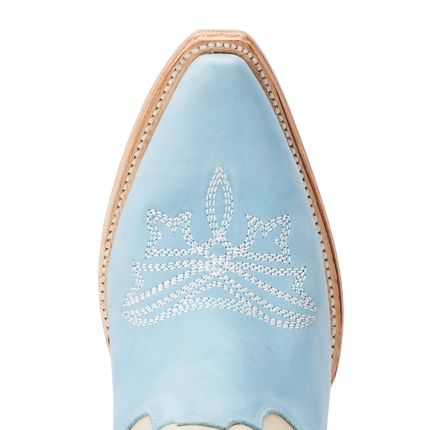 Jolene Blueberry Buttermilk Cowboy Boot Toe