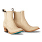 Western Chelsea Bootie - Pale Ivory