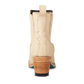 Pale Ivory Western Chelsea Boot