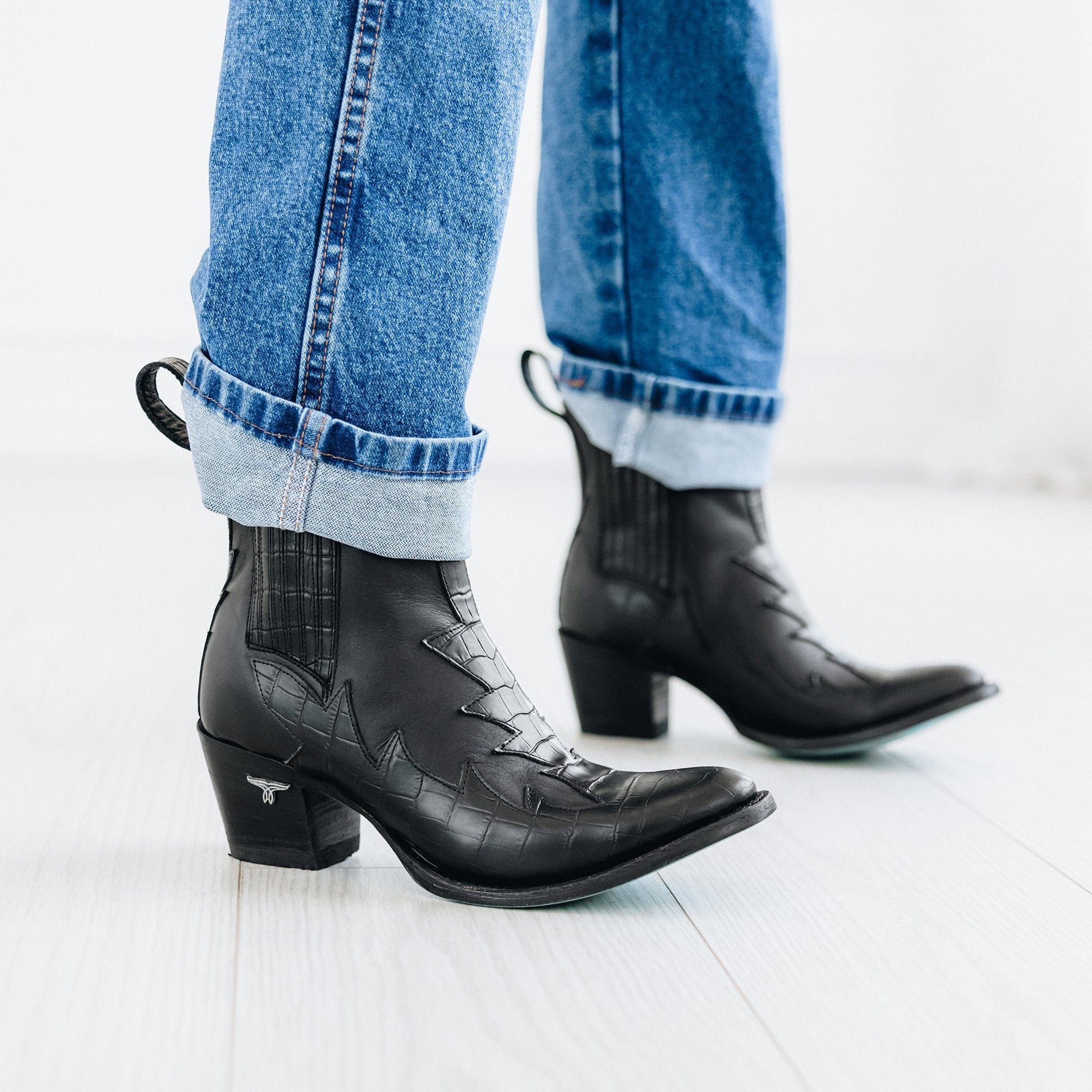 Western Chelsea Jet Black LS2 boots