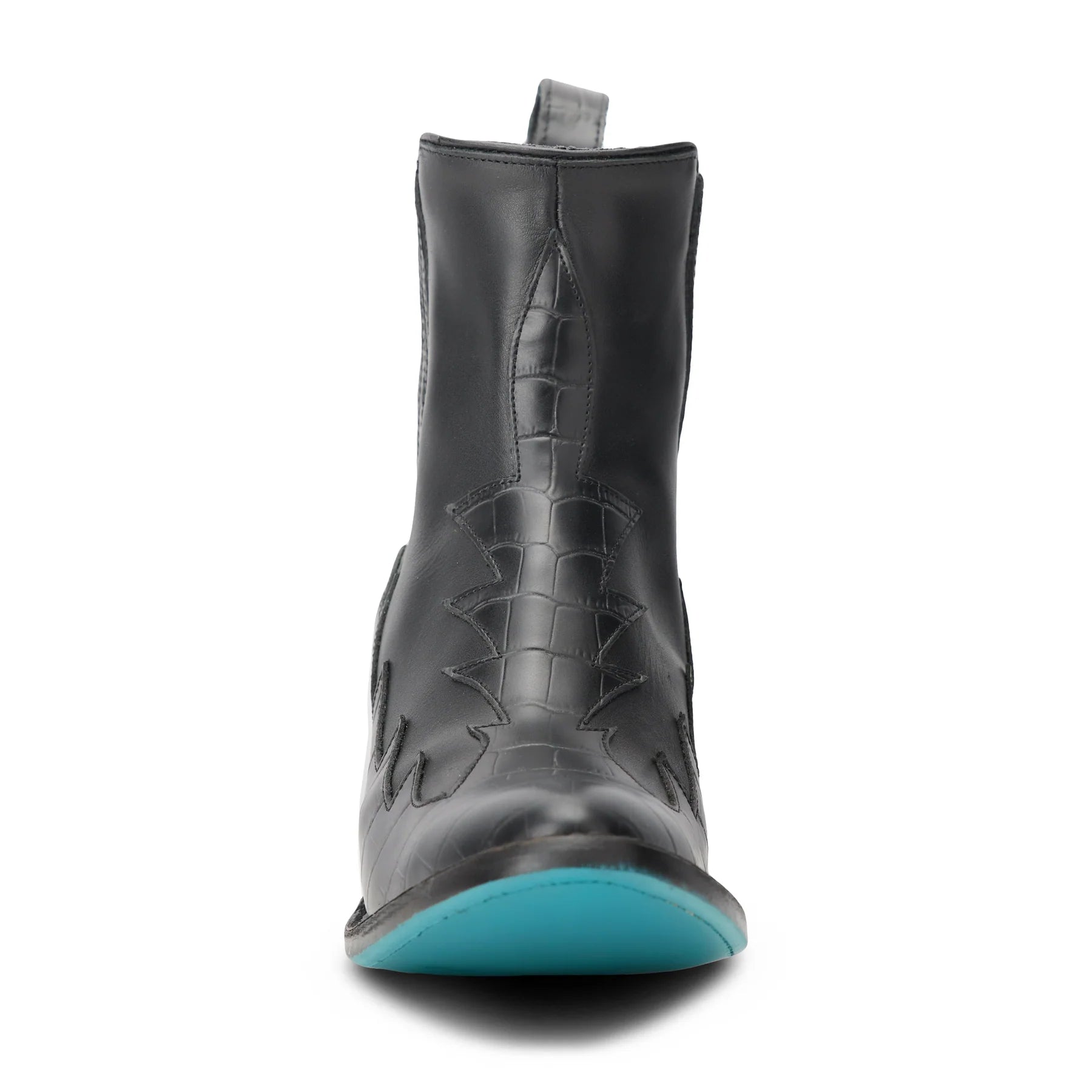 Western Chelsea Boot in Jet Black