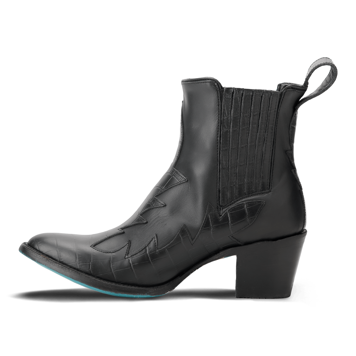 Black Western Chelsea Boot