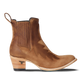Western Chelsea Bootie - Toffee Suede