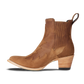 Western Chelsea Bootie - Toffee Suede