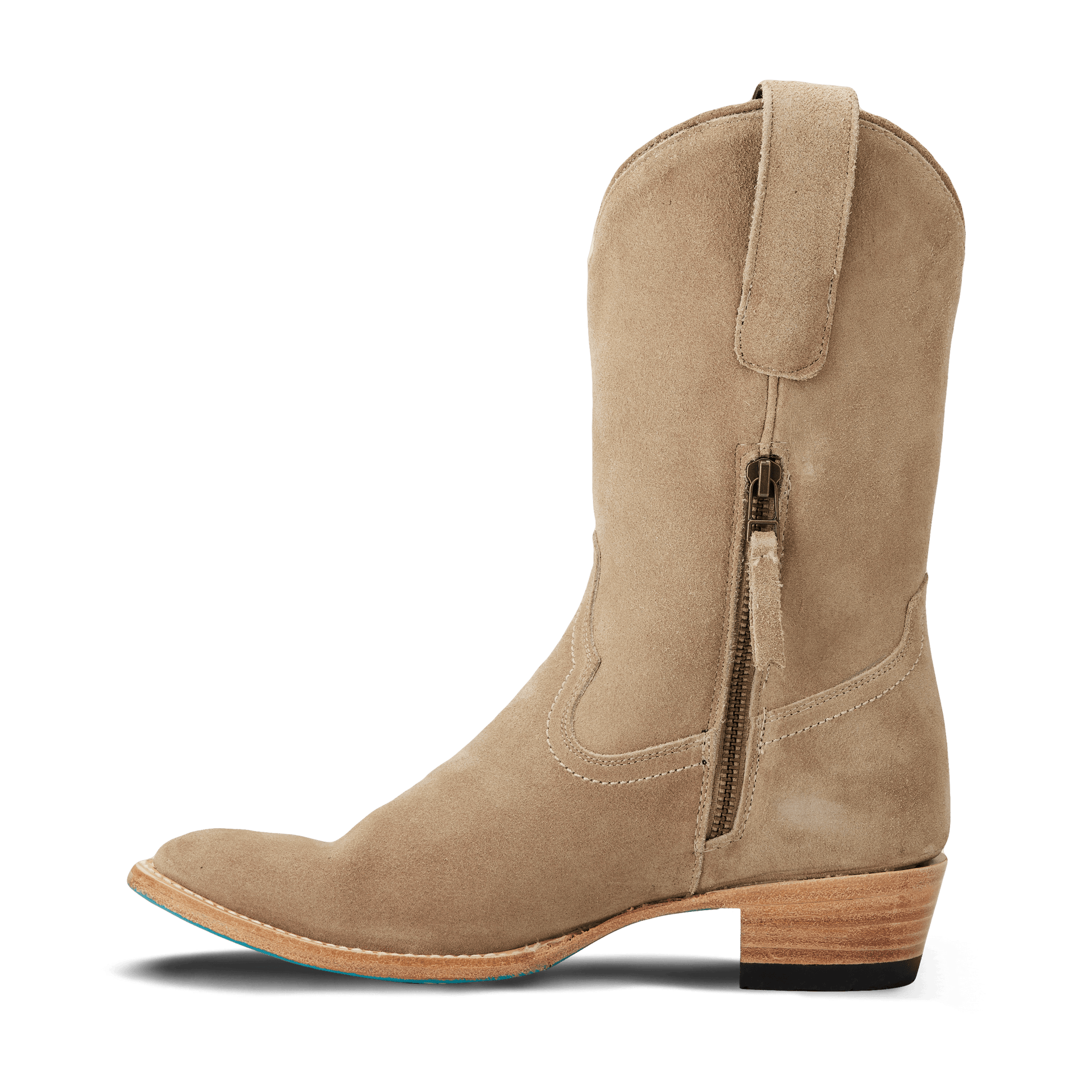 Lattesuede Plain Jane Midi Boot