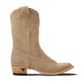 Lattesuede Plain Jane Midi Cowboy Boot