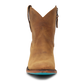 Burnt Caramel Plain Jane Bootie