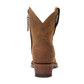 Burnt Caramel Plain Jane Bootie (lb0553a) - Back View