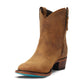 Plain Jane Bootie - Burnt Caramel