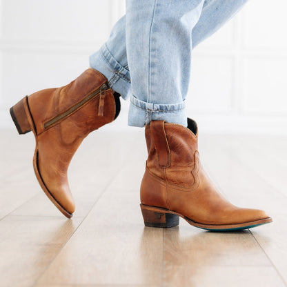 Plain Jane Bootie - Terracotta