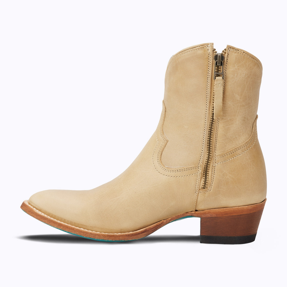 Plain Jane Bootie - Butterscotch