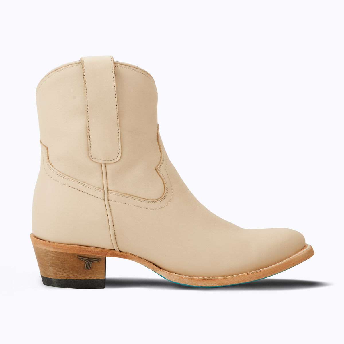 Plain Jane Bootie - Pale Ivory