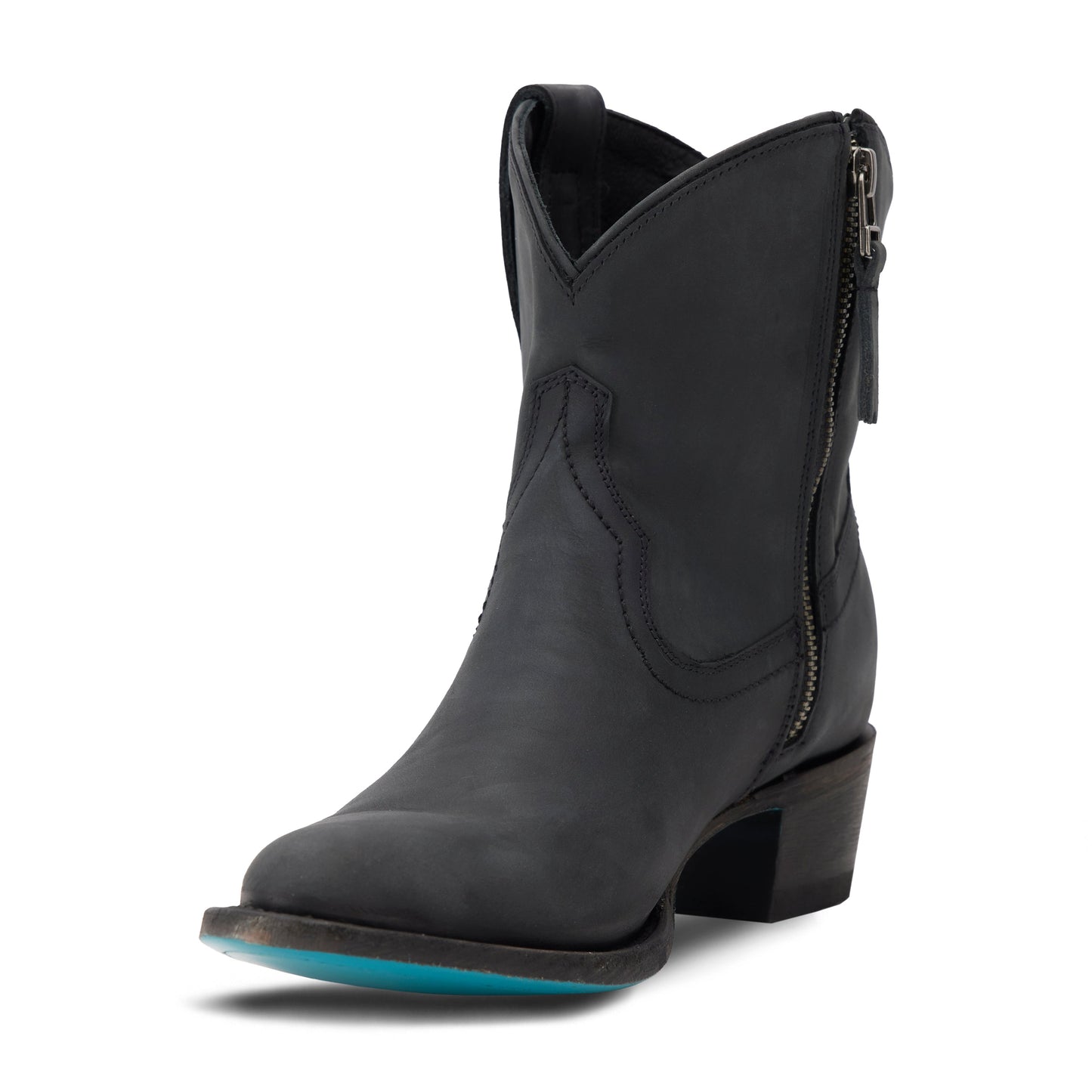 Plain Jane Bootie - Matte Black