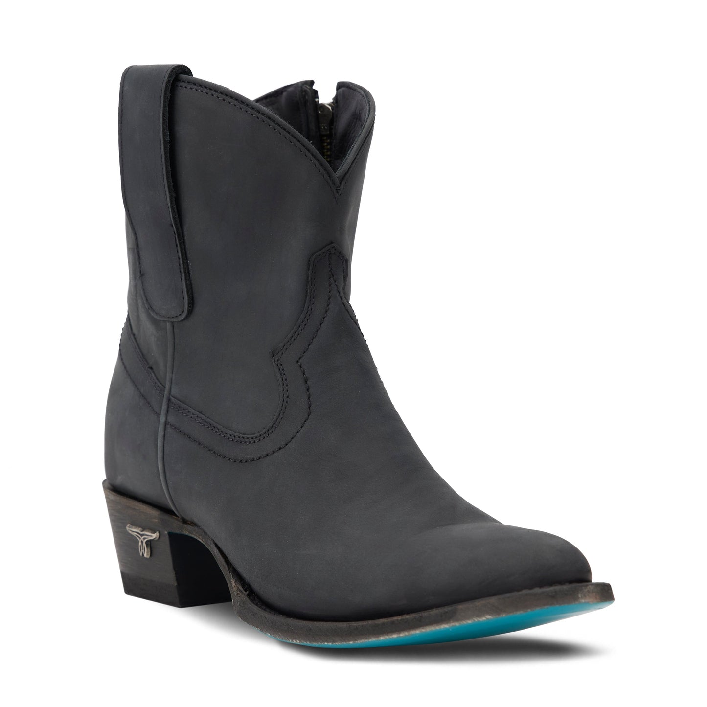 Plain Jane Bootie - Matte Black