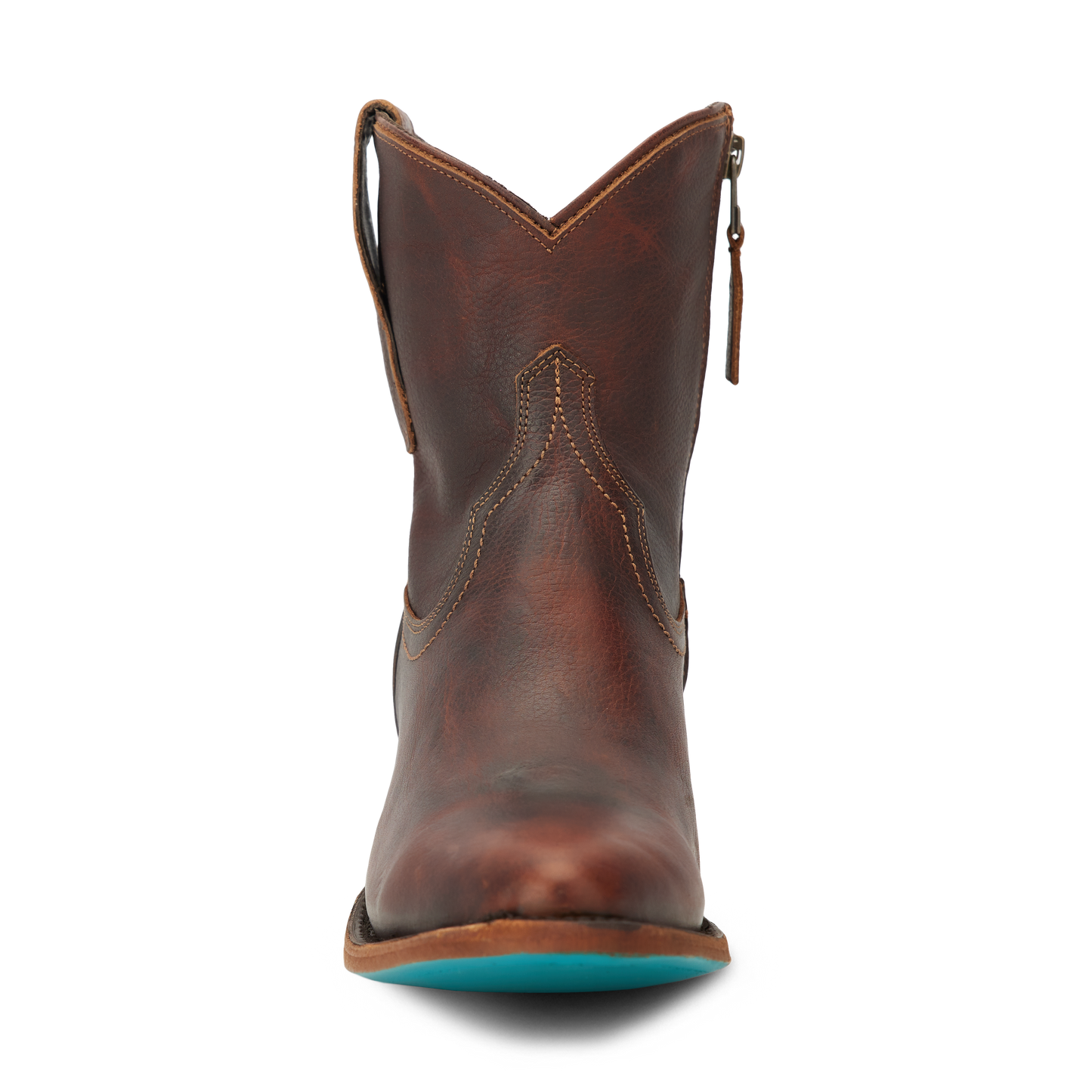 Plain Jane Bootie - Cognac