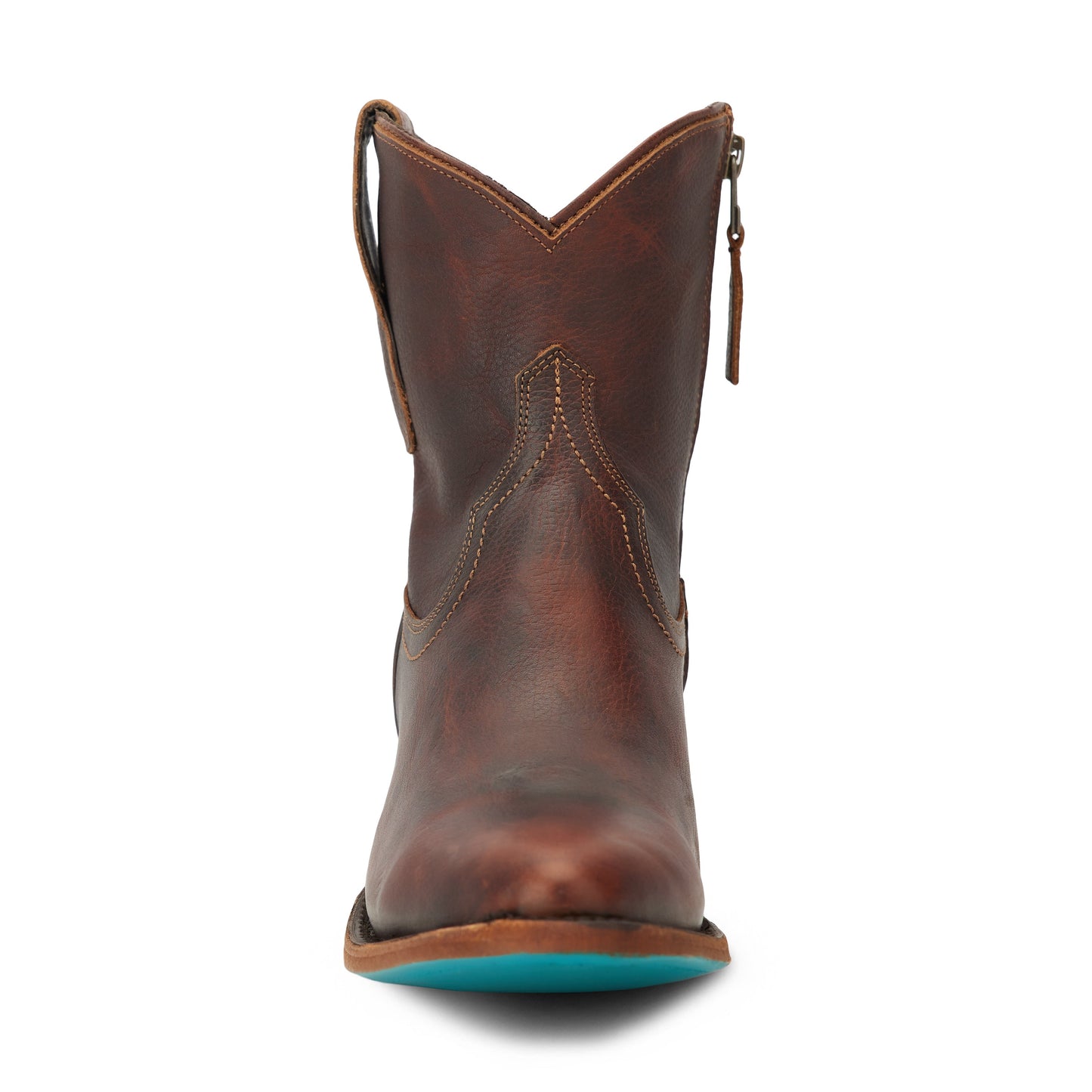 Plain Jane Bootie - Cognac