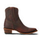 Plain Jane Bootie by Lane Boots Cognac| Bourbon Cowgirl