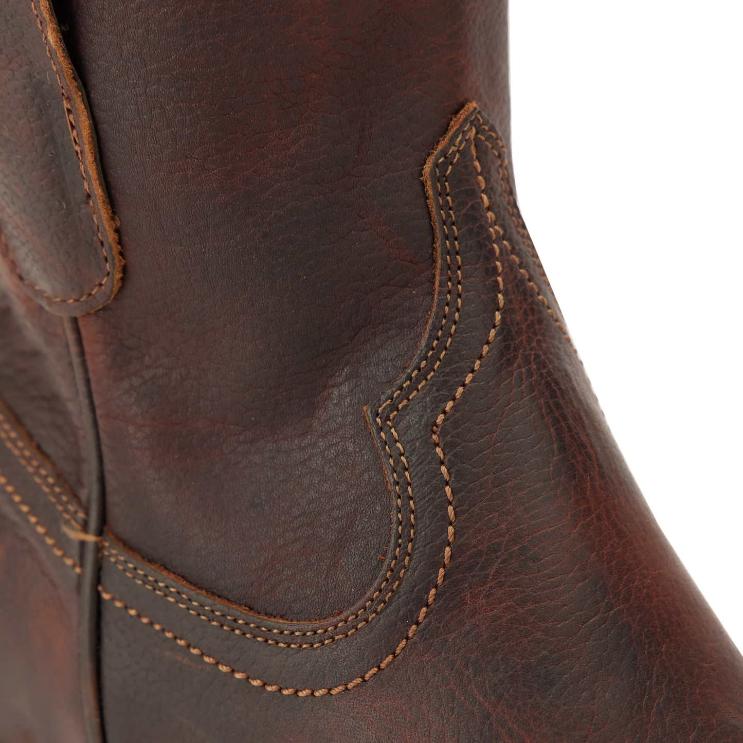 Plain Jane Bootie by Lane Boots Cognac| Bourbon Cowgirl