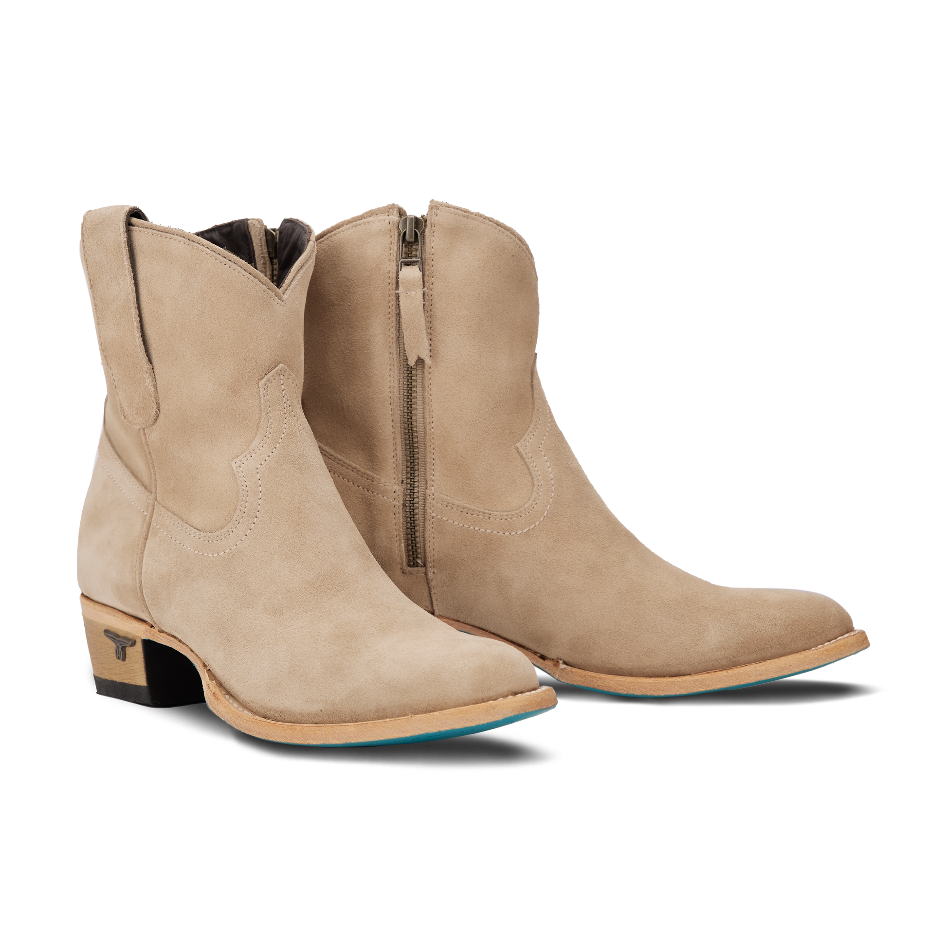 Lattesuede Plain Jane Bootie