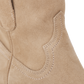 Plain Jane Bootie - Latte Suede