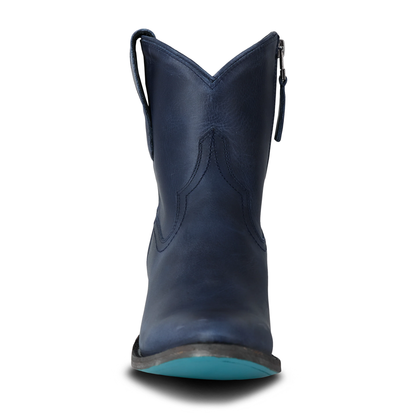 Plain Jane Bootie by Lane Boots Midnight Navy | Bourbon Cowgirl