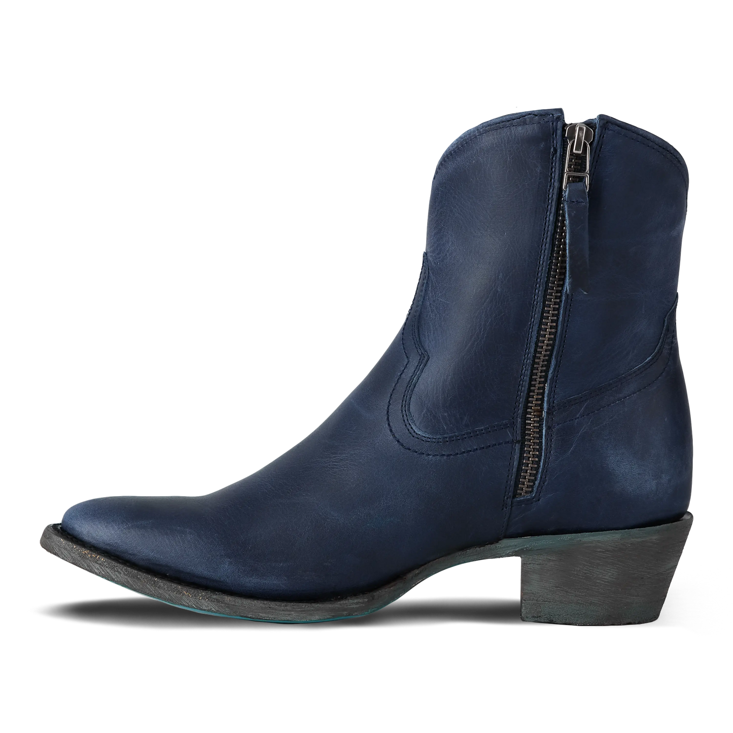 Plain Jane Bootie - Midnight Navy