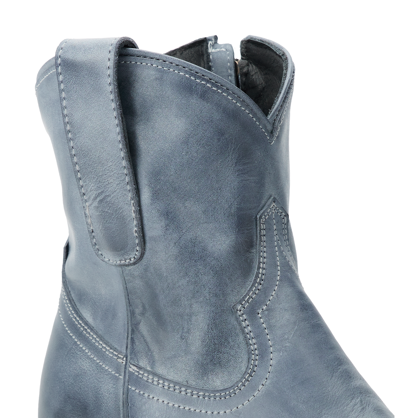 Washed denim Plain Jane Bootie