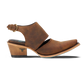 Burnt caramel leather Robin Mule for PS4