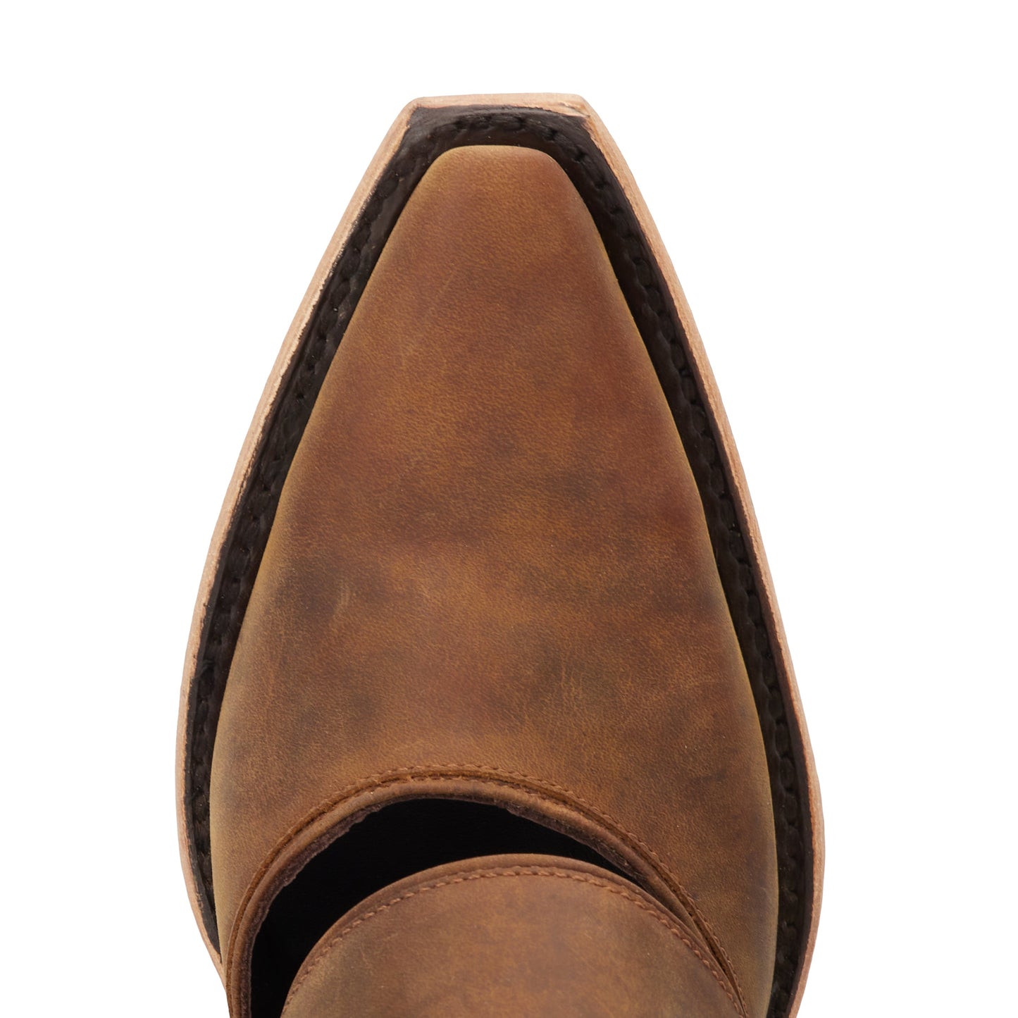 Plain Jane Slingback Mule - Burnt Caramel