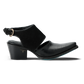 Plain Jane Slingback Mule - Soft Black Suede