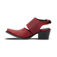 Plain Jane Slingback Mule - Smoldering Ruby