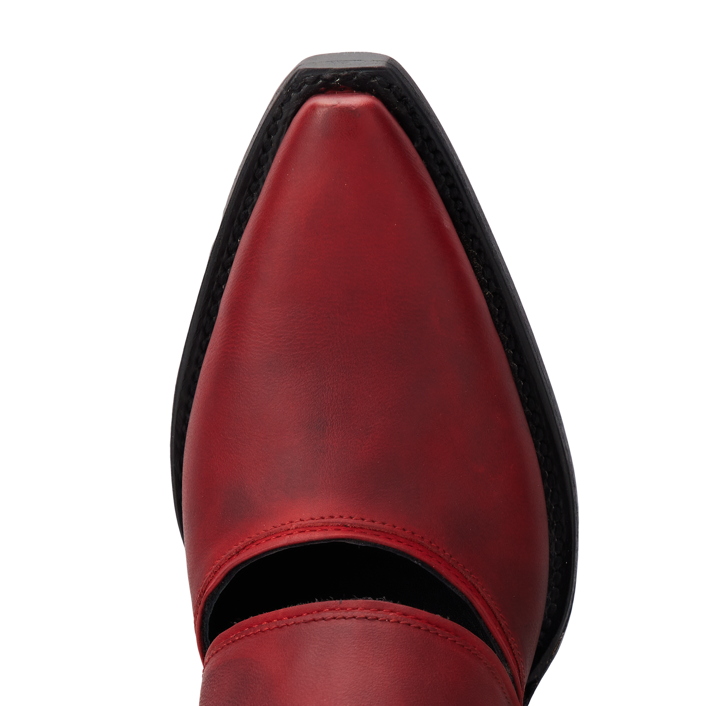 Plain Jane Slingback Mule - Smoldering Ruby