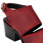 Plain Jane Slingback Mule - Smoldering Ruby