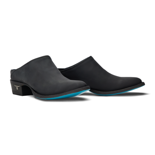 Plain Jane Mule - Matte Black