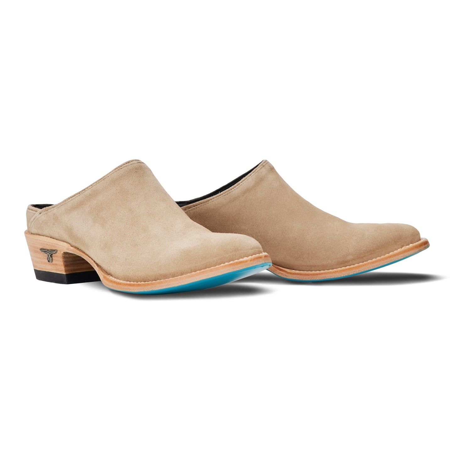 Plain Jane Mule - Latte Suede