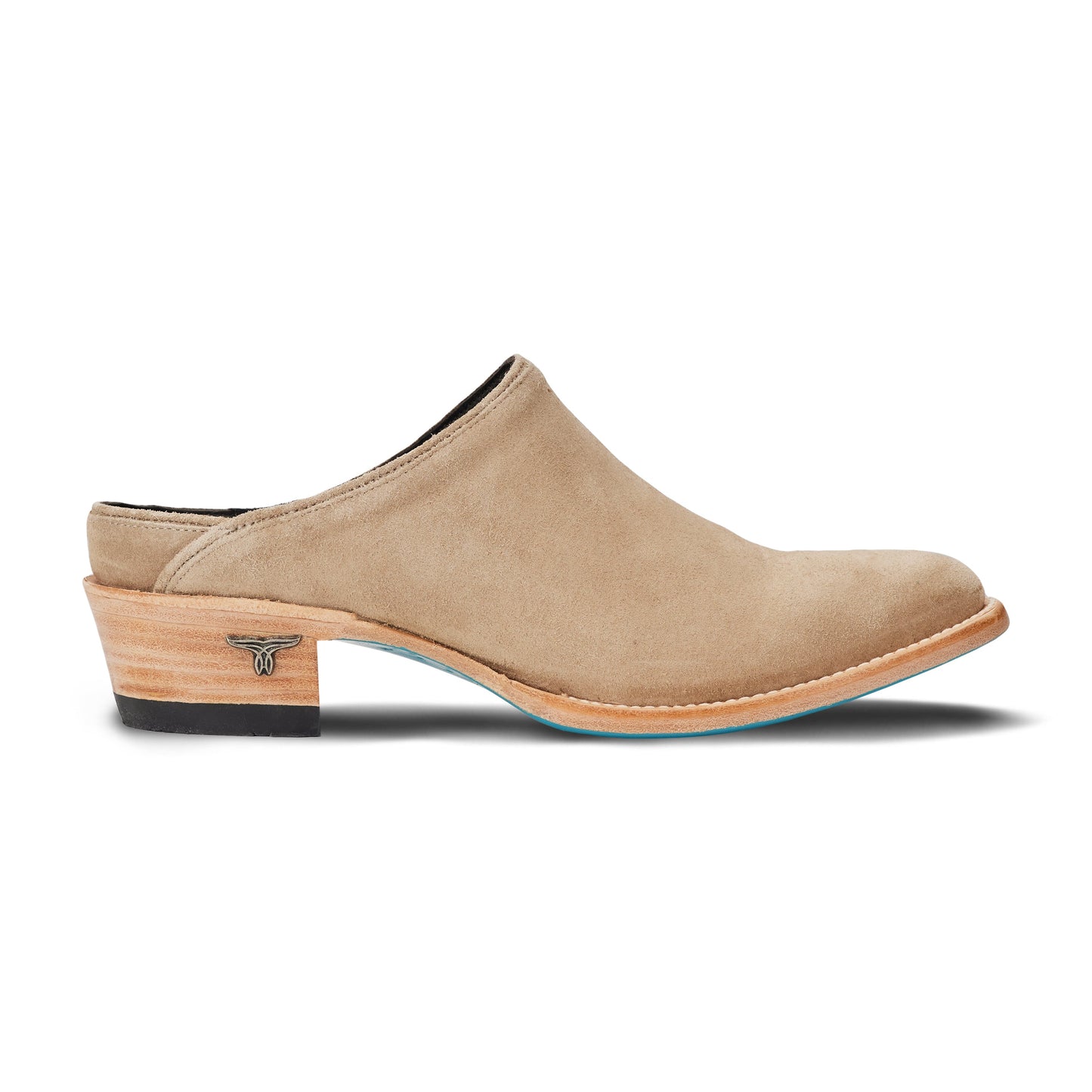 Plain Jane Mule - Latte Suede