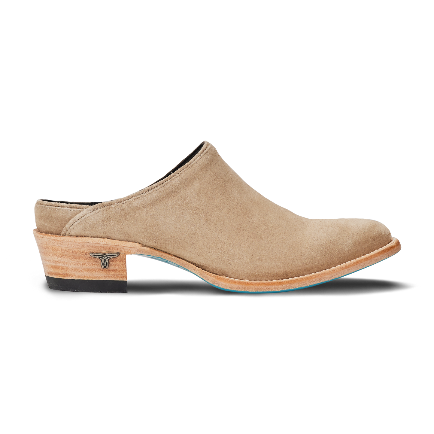 Plain Jane Mule - Latte Suede