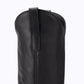 Emma Jane Jet Black Leather Boot Detail